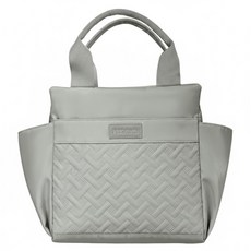 SUNORO 大容量加厚鋁箔 25 x 17.5 x 24cm 手提便當保溫袋, 1個, 灰色