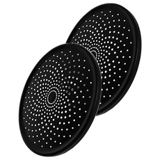 World Clean 大型向日葵淋浴噴頭, 2個, 黑色