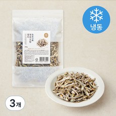 어식백세 볶음 조림 멸치 3~5cm (냉동), 300g, 3개