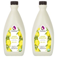 POMONA 檸檬思慕雪糖漿, 2kg, 2個