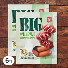한성기업 빅 비엔나 소시지, 160g, 6개