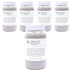 쌩스네이처 히말라야 바스솔트 페퍼민트향, 1.2kg, 5개