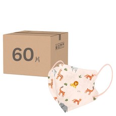 COMFIZ 康菲 兒童3D醫療口罩 3~7歲, 叢林探險, 30片, 2盒