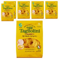 청정원 에그 탈리올리니 파스타, 250g, 6개
