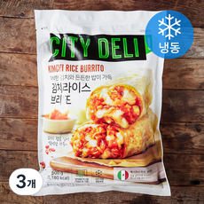 시티델리 김치라이스 브리또 (냉동), 150g, 4개입, 3개