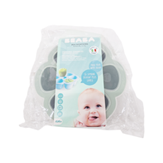 BEABA 矽膠分格儲存盒 6x150 ml / 5 OZ, 可冷凍, 義大利製造, 鼠尾草綠, 900ml, 1個