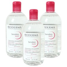 BIODERMA 舒敏高效潔膚液, 500ml, 3個