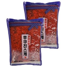 토호식품 후쿠진스케, 2개, 1kg