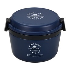 PEARL LIFE 珍珠金屬 橡實保溫便當罐 HB-5450, 海軍藍, 770ml, 1個
