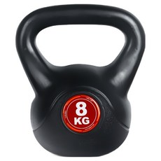 Egojin 壺鈴, 黑色, 8kg, 1個