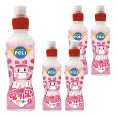 KYODA 京田製菓 波力酸乳風味飲料，草莓口味, 220ml, 5瓶