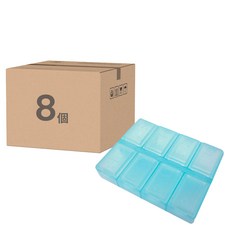 台灣 COSMOS 美妝8格盒, 顏色隨機, 8個