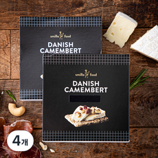 데니쉬 까망베르 치즈, 125g, 1개입, 4개