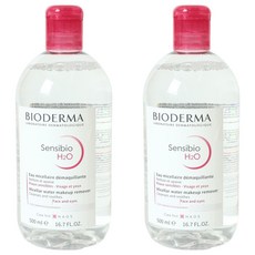 바이오더마 센시비오 H2O 클렌징 워터, 500ml, 2개