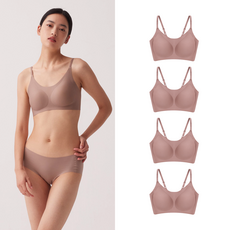 24HRS 經典款 無感失憶內衣 4件組