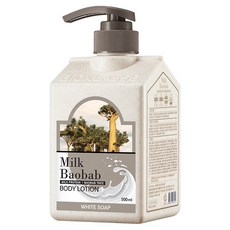 Milk Baobab 香氛身體乳 White Soap, 500ml, 1瓶