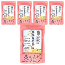 蓼大王 檸檬菊花茶包 6g x 10入 台灣製造, 10包, 5袋