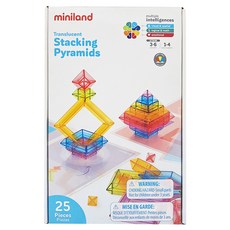 miniland 透光堆疊金字塔25件組, 1組