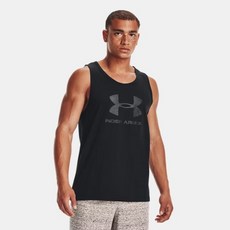 Under Armour 安德瑪 男款UA運動風格Logo背心 1329589-001