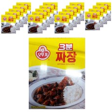 오뚜기3분 짜장, 200g, 20개