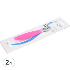 리앤베르 발뒤꿈치 굳은살 각질 제거기 핑크 30g, 1개입, 2개