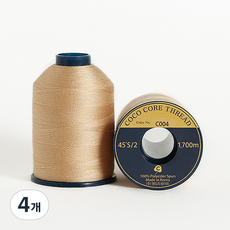 COTTONVILL Coasa高級縫紉線 45支, C004, 4個