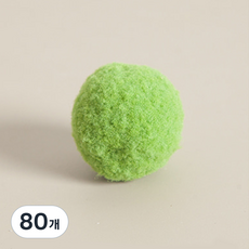 플라워트리 스티로폼 볼 만들기 DIY 폼폼이 4cm, 진카키, 80개