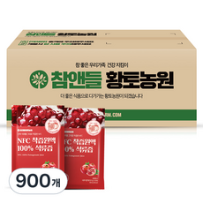 참앤들황토농원 NFC 착즙원액 100% 석류즙, 70ml, 900개