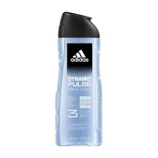 adidas 愛迪達 男性三合一潔顏洗髮沐浴露 超越活力, 400ml, 1瓶