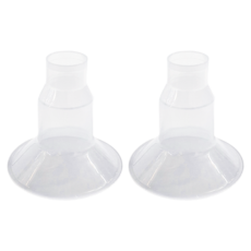YOUHA 優合 吸乳器兩截式喇叭罩專用配件 前罩 2入組 (15~36mm), PBE9707034110207, 1組