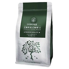 eCOFFEE 壹咖啡 義式綜合 100%阿拉比卡豆 經典冠軍義式咖啡 香濃不苦 風味絕佳, 咖啡豆(無研磨), 454g, 1包