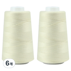 Sewing by Hand 40支2股縫紉線, 6個, 19 米色