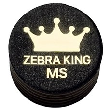 Diamond Zebra King 撞球皮頭 MS, 1個, 混合顏色