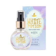 BODYHOLIC 愛情靈藥身體髮香噴霧 White Potion 混合佛手柑、鳶尾和麝香香味, 50ml, 1瓶