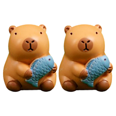 正月市集 室內裝飾迷你動物公仔 類型2, 2個