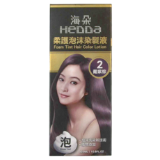 HeDDa 海朵 泡沫染髮液 320ml, 葡紫棕, 1盒