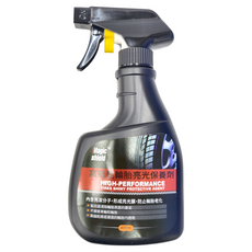 Magic shield 神盾 高效能輪胎亮光保養劑，內含亮潔分子 形成亮光膜 防止輪胎老化 400ml, 1瓶