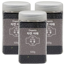 자연아래 유기농 약콩, 500g, 3개