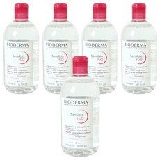 바이오더마 센시비오 에이치투오 클렌징 워터, 500ml, 5개