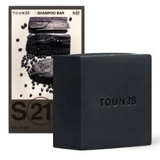 TOUN28 S21黑豆竹炭弱酸性洗髮皂, 100g, 1個