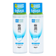 HADALABO 肌研 極潤 保濕化妝水 清爽型, 170ml, 2瓶