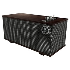 Klipsch 復古經典藍牙喇叭 The Capitol One 紀念版 70年傳奇Hi End音響 3.5mm模擬音頻輸入 8小時可充電電池, 黑檀木色