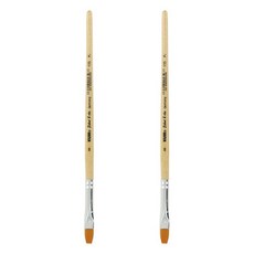 KUM 庫姆 學生級合成纖維平筆 5142519 K53968, 8號, 2支