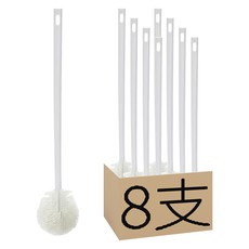 硅膠長柄杯刷 8支, 1組