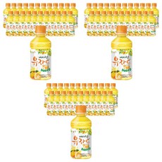 웅진 내사랑유자C, 280ml, 72개