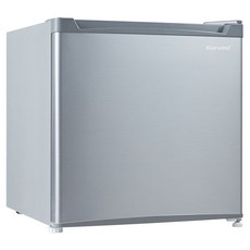 캐리어 클라윈드 슬림형 냉장고 46L, 실버메탈, CRF-TD046SSA