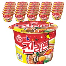 진라면 매운맛 용기 110 g, 48개