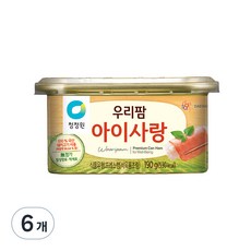 청정원 우리팜아이사랑, 190g, 6개