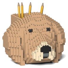 黃金獵犬筆筒積木 S, 金色