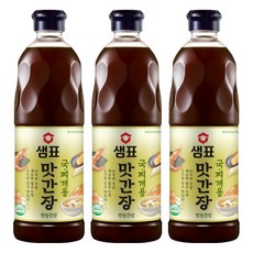Sempyo醬油醬油, 860ml, 3個